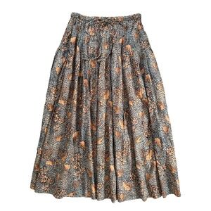 Ulla Johnson Avia Skirt in Aegean Vine Floral Print Size 0 NWOT